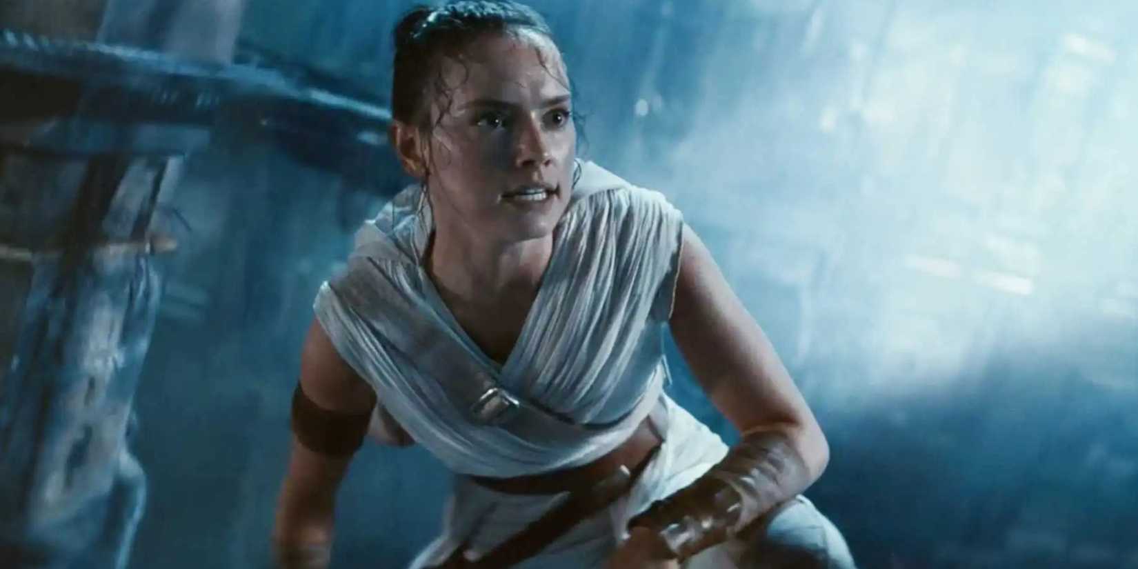 Daisy Ridley como Rey em Star Wars: A Ascensão Skywalker