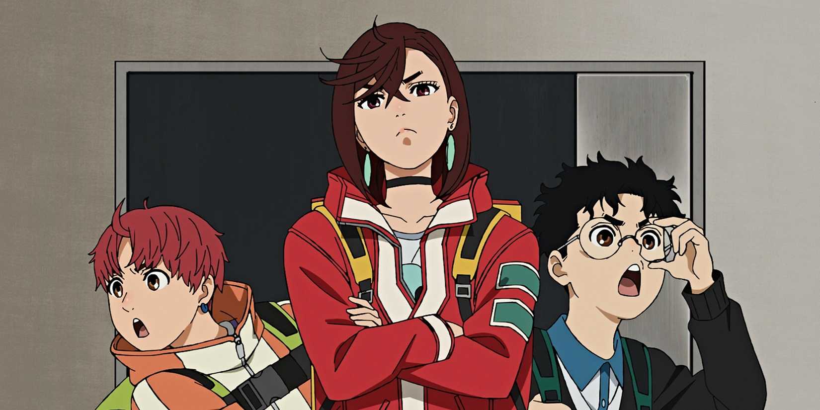 Dandadan Momo, Okarun and Jiji