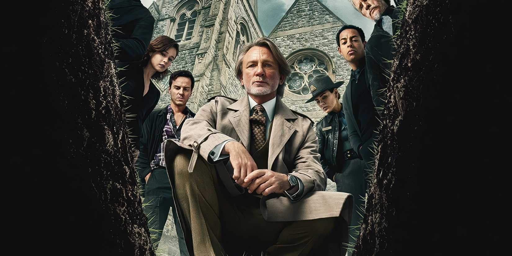 Daniel Craig is staring at the burial site in Wake Up ᴅᴇᴀᴅ Man