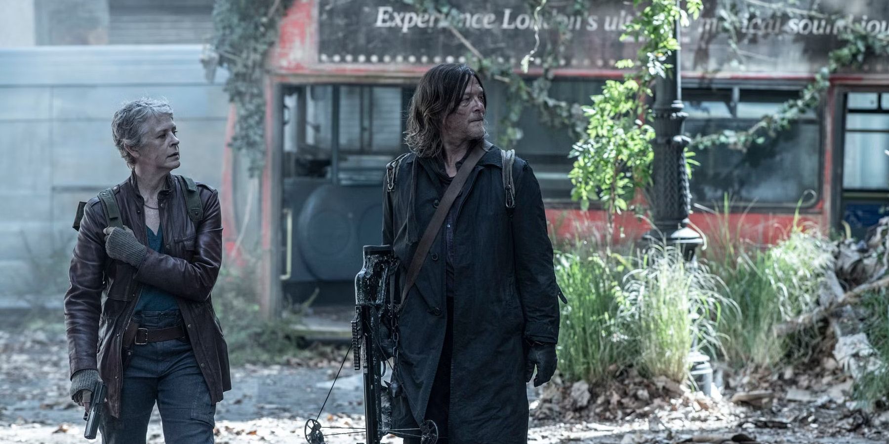 Daryl e Carol attraversano Londra in The Walking Dead: Daryl Dixon