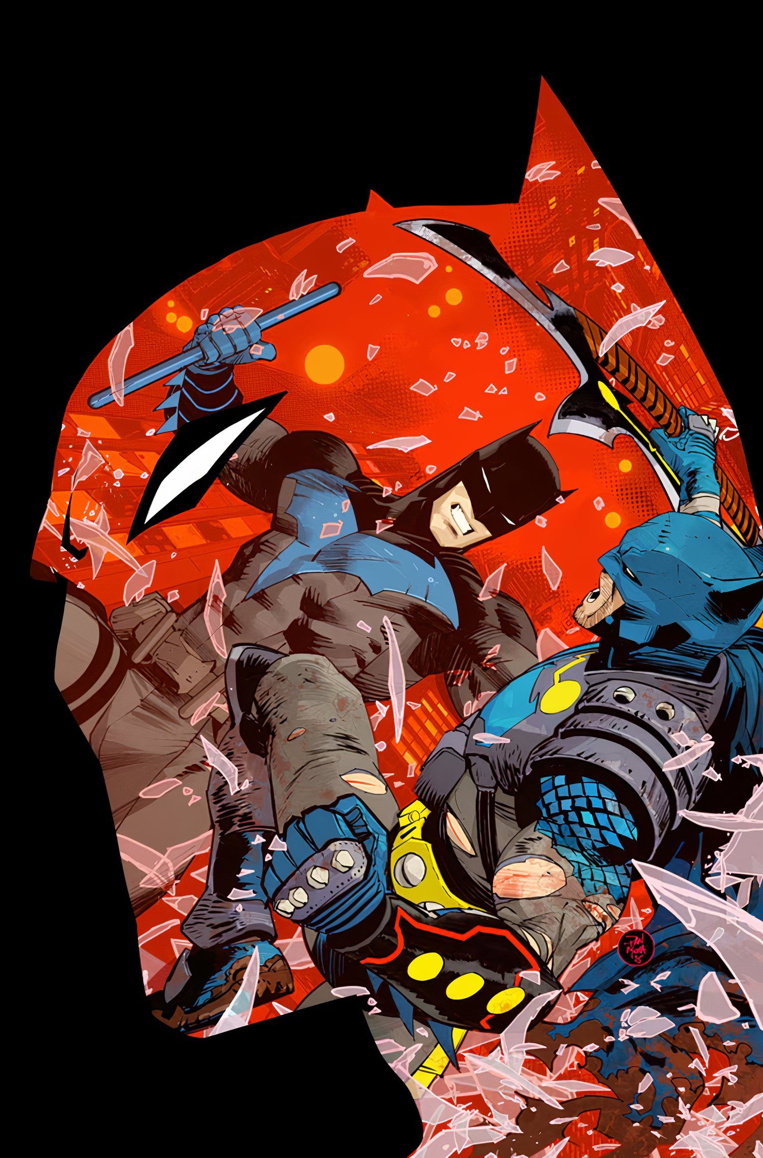 DC KO Knightfight Batman and Future Nightwing DC