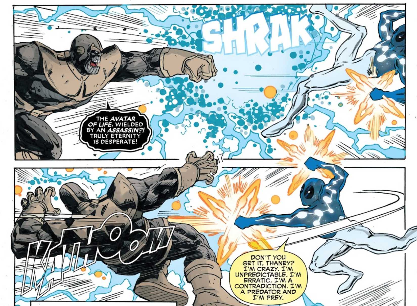 DEADPOOL BEATS THANOS AS CAPTAIN UNIVERSE