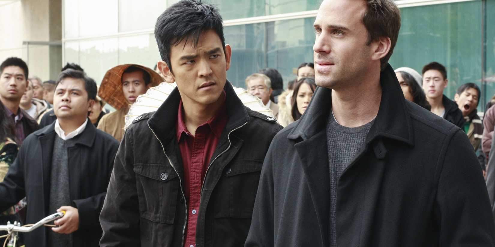 Demetri Noh and Mark Benford in Flashforward