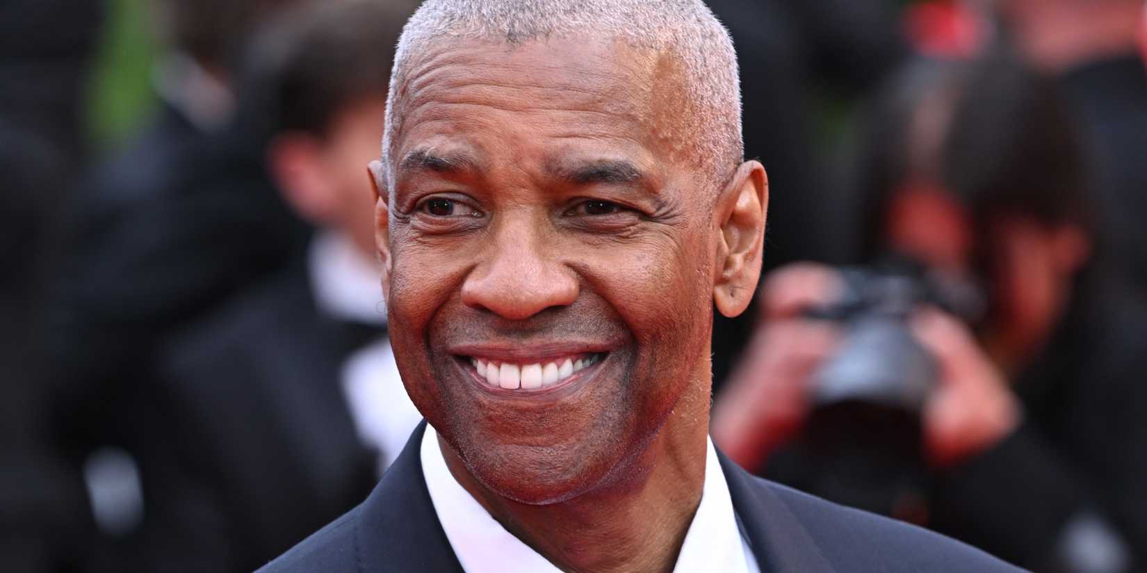 denzel washington red carpet