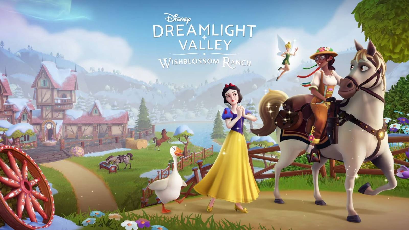 Disney Dreamlight Valley Announces New Paid Expansion: Wishblossom Ranch