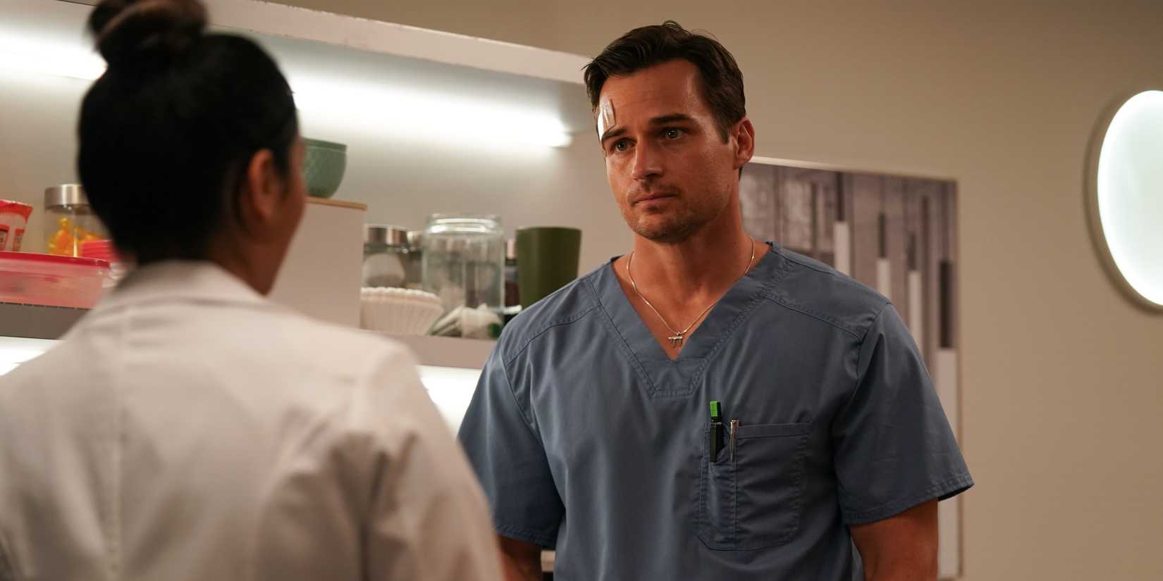 Anya Banerjee as Sonya Maitra and Jon Ecker as Jake Heller in Doc