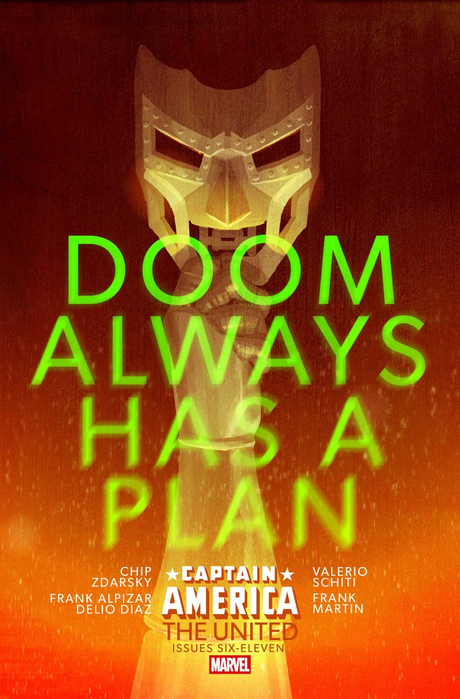 doctor doom captain america cover art variant cover