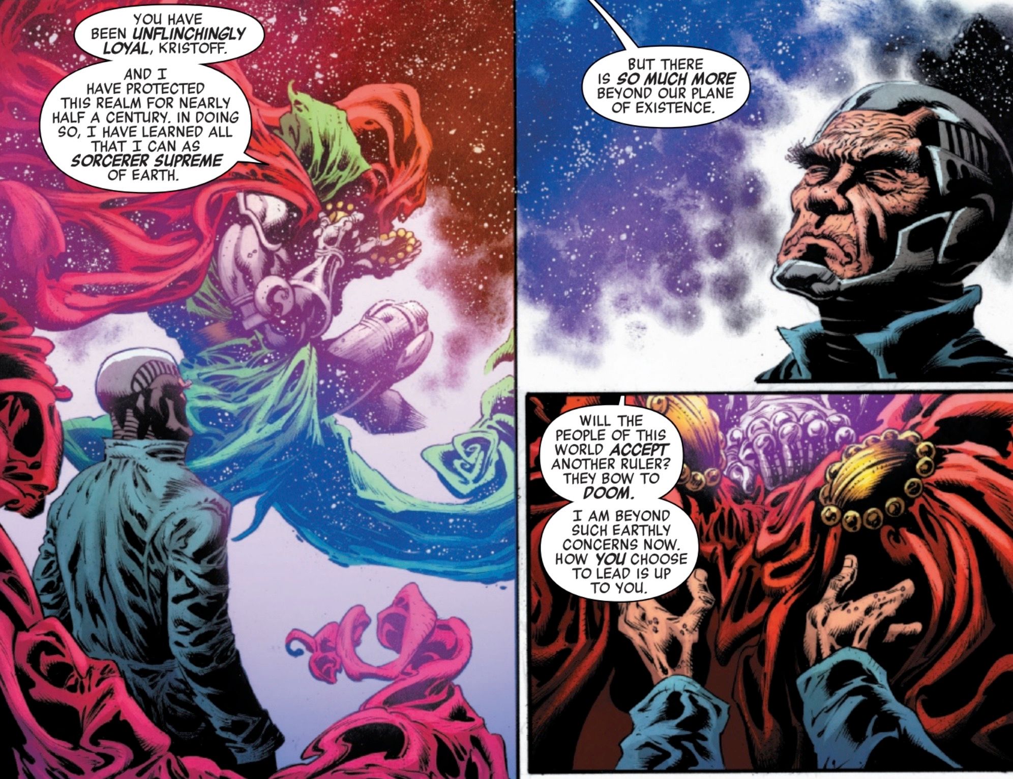 Doctor Doom Just Handed His Codename Down to His Son, Kristoff
