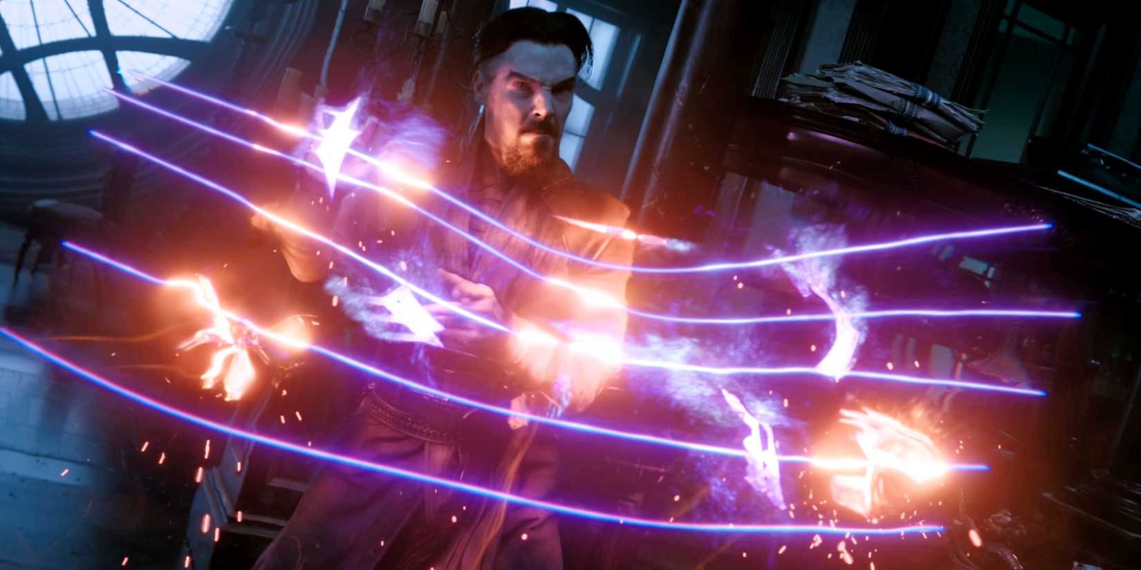 Doctor Strange harnesses musical sorcery in his fight with Sinister Strange in Doctor Strange in the Multiverse of Madness