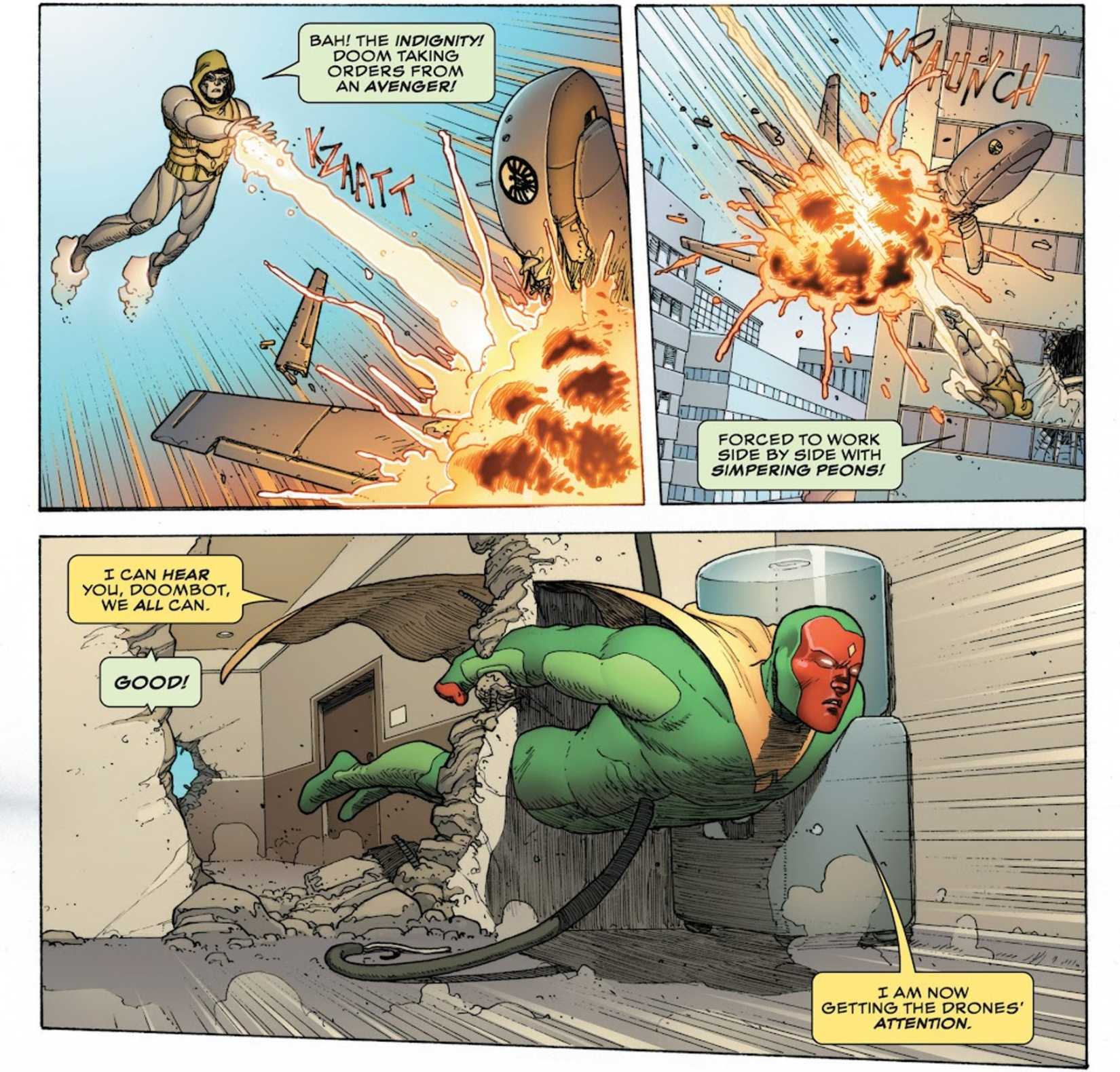 doombot being sassy in avengers ai 2