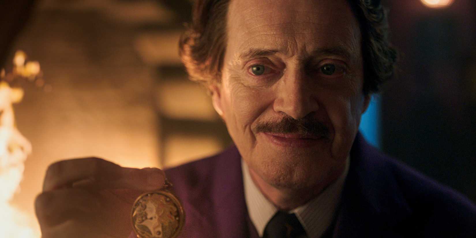 Dort with his pocketwatch in Wednesday