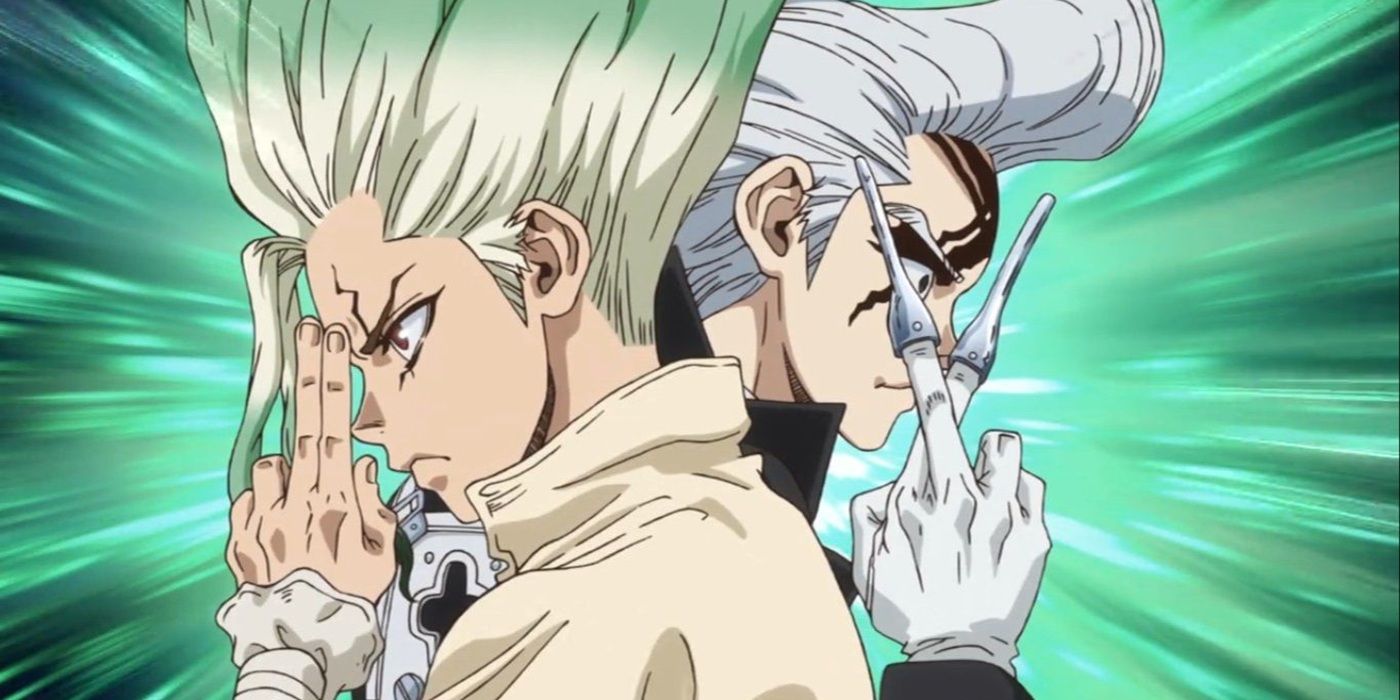Dr Stone Season 4 - Senku e Dr Xeno
