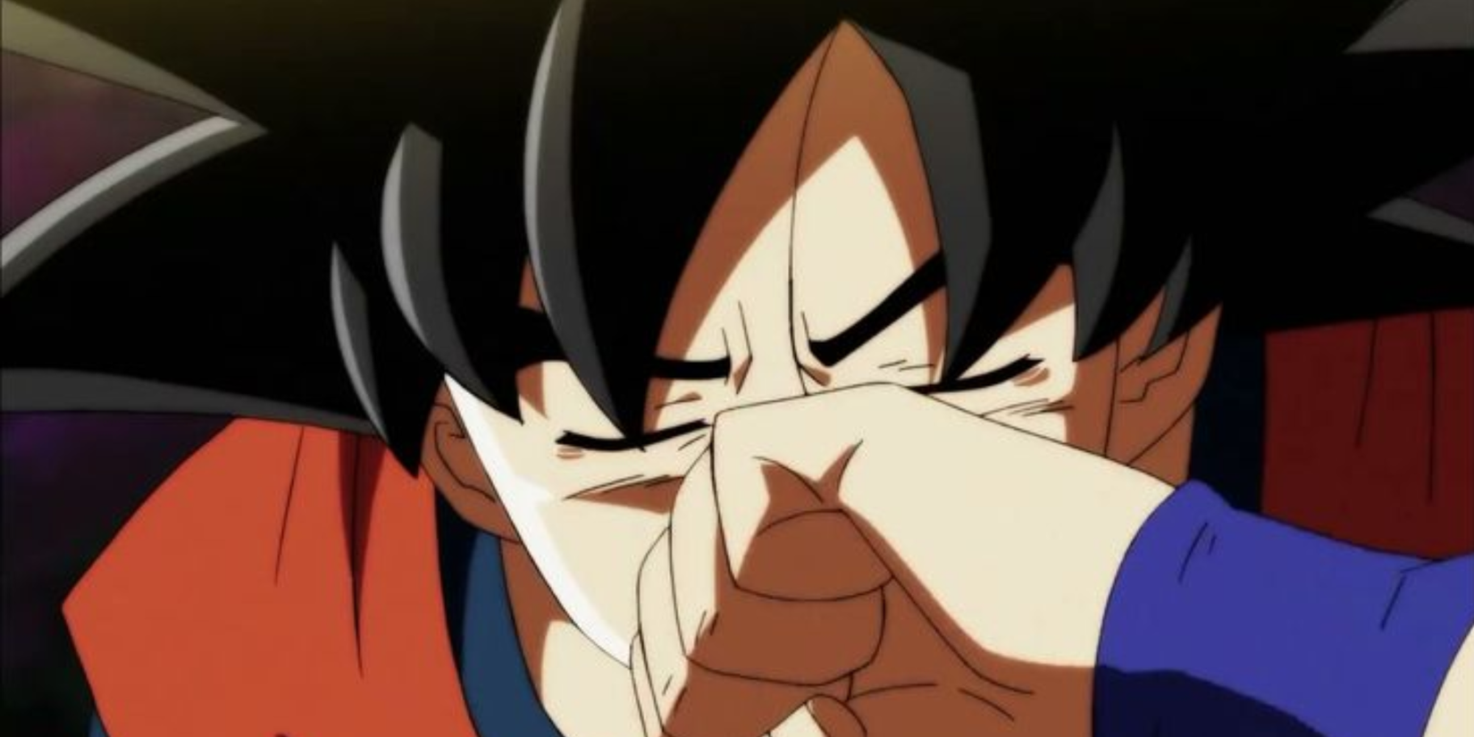 Dragon Ball Z anime featured image - Goku crying and looking sad