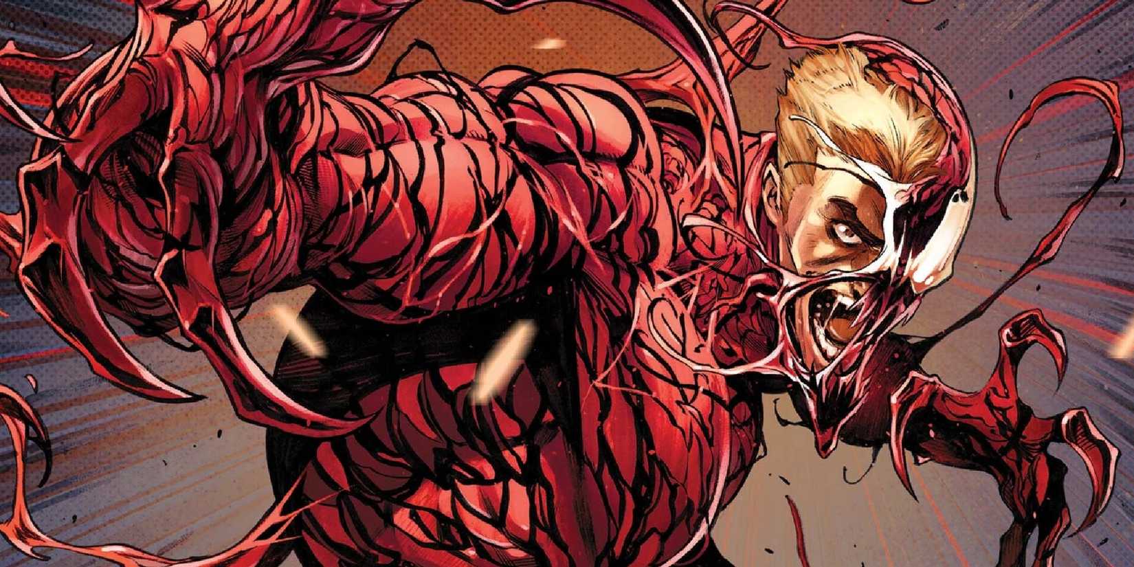 EDDIE BROCK ROARING AS CARNAGE
