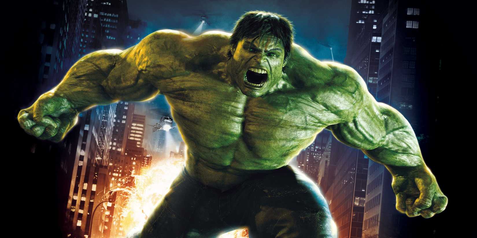 Edward Norton como Hulk em cena de O Incrível Hulk