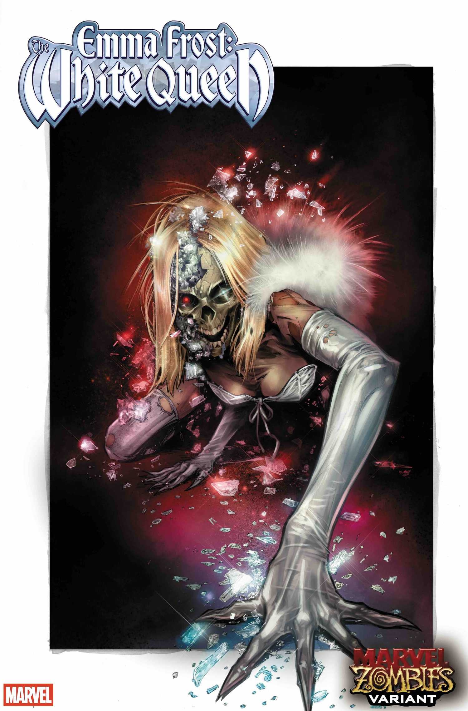 emma frost white queen marvel zombies cover