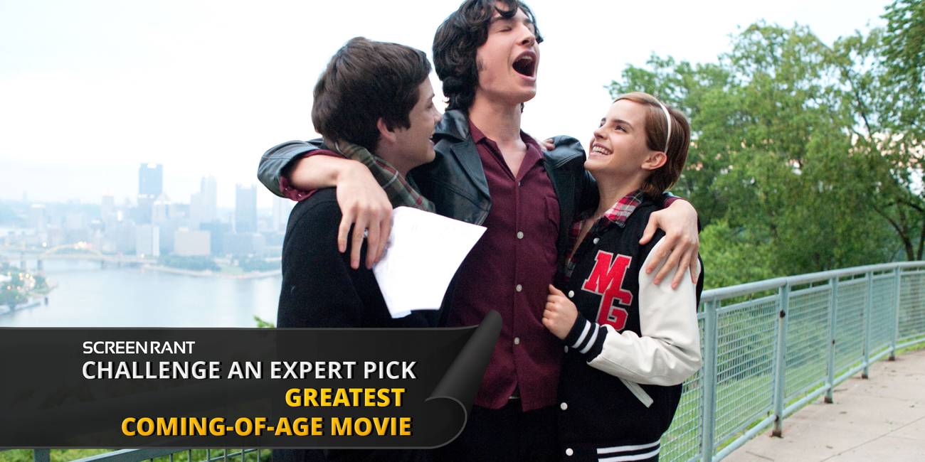 Emma Watson Ezra Miller and Logan Lerman hug in The Perks of Being a Wallflower