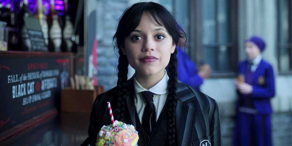 Enid as Wednesday in season 2's body swap