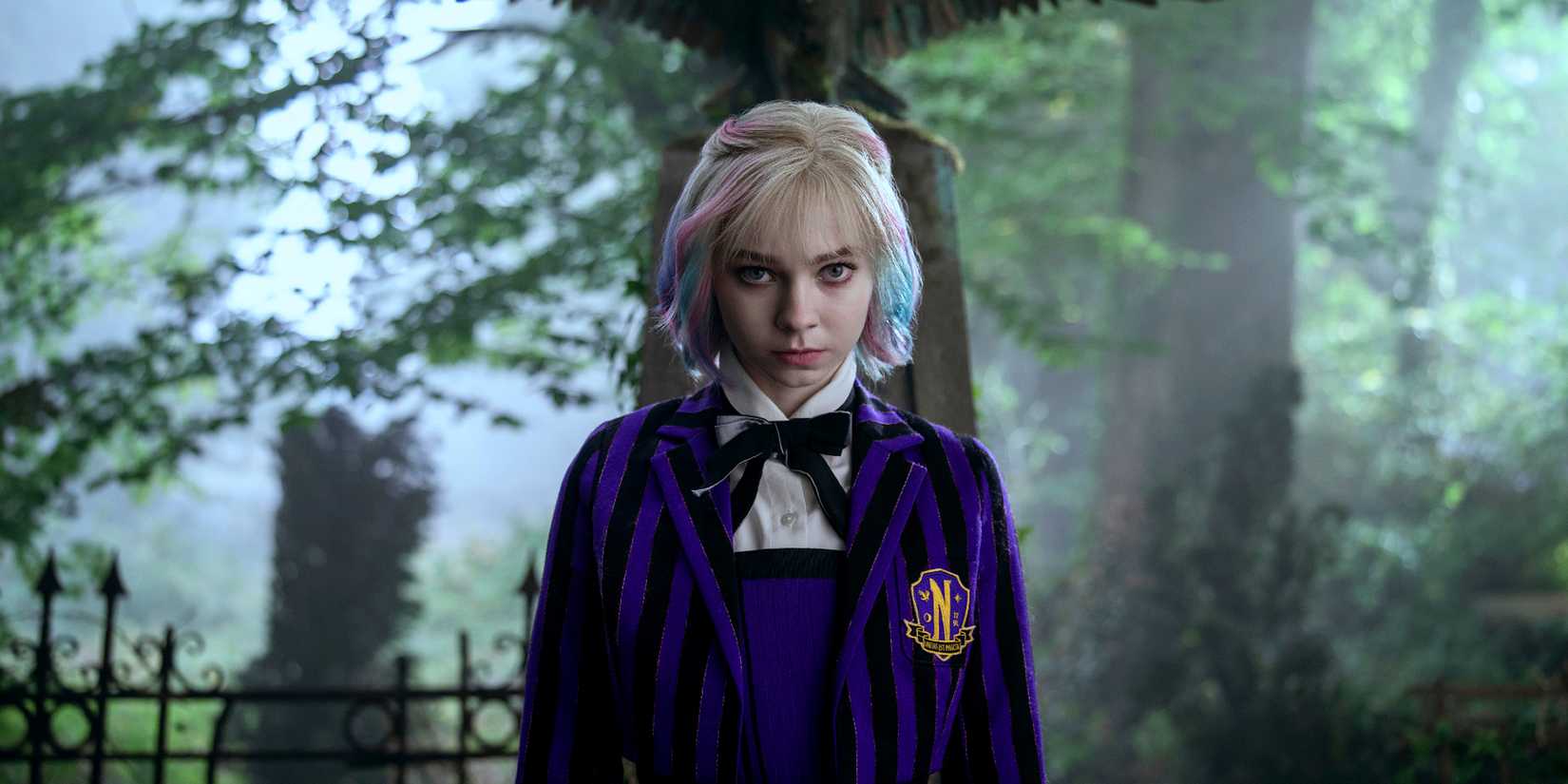 Enid body swap in Wednesday season 2 episode 6