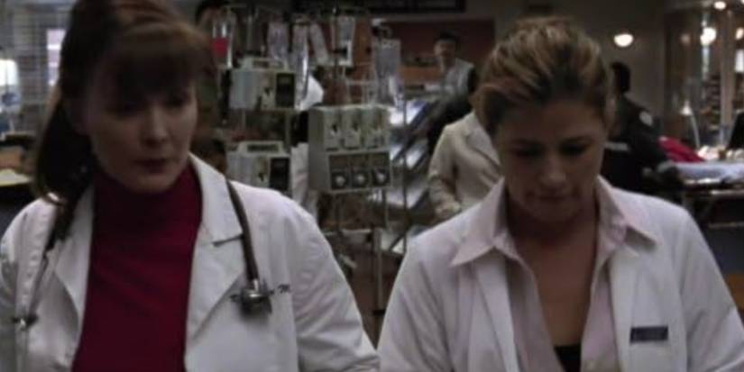 Laura Innes and Maura Tierney on ER