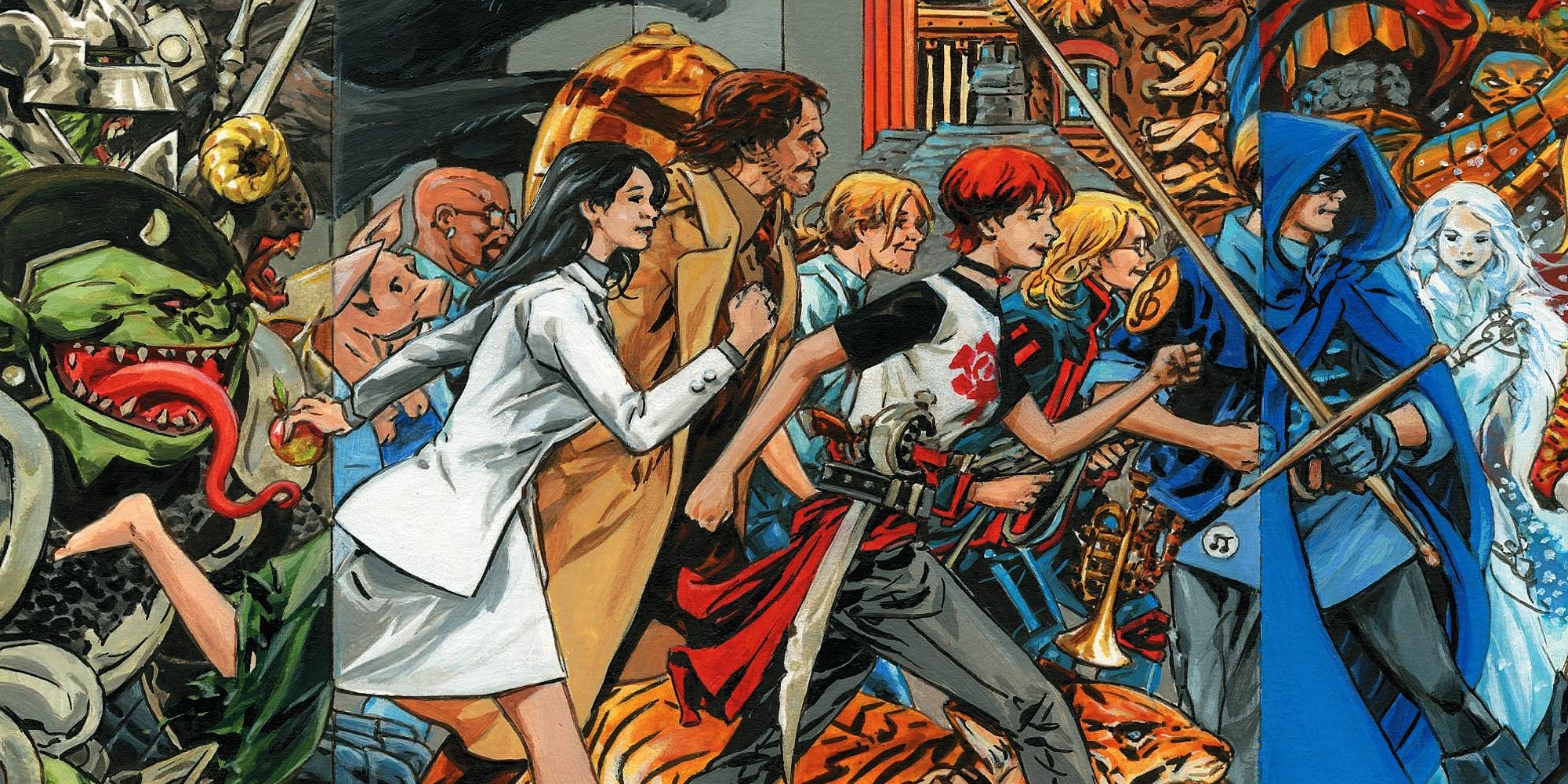 Fables Compendium DC Comic Cover Art