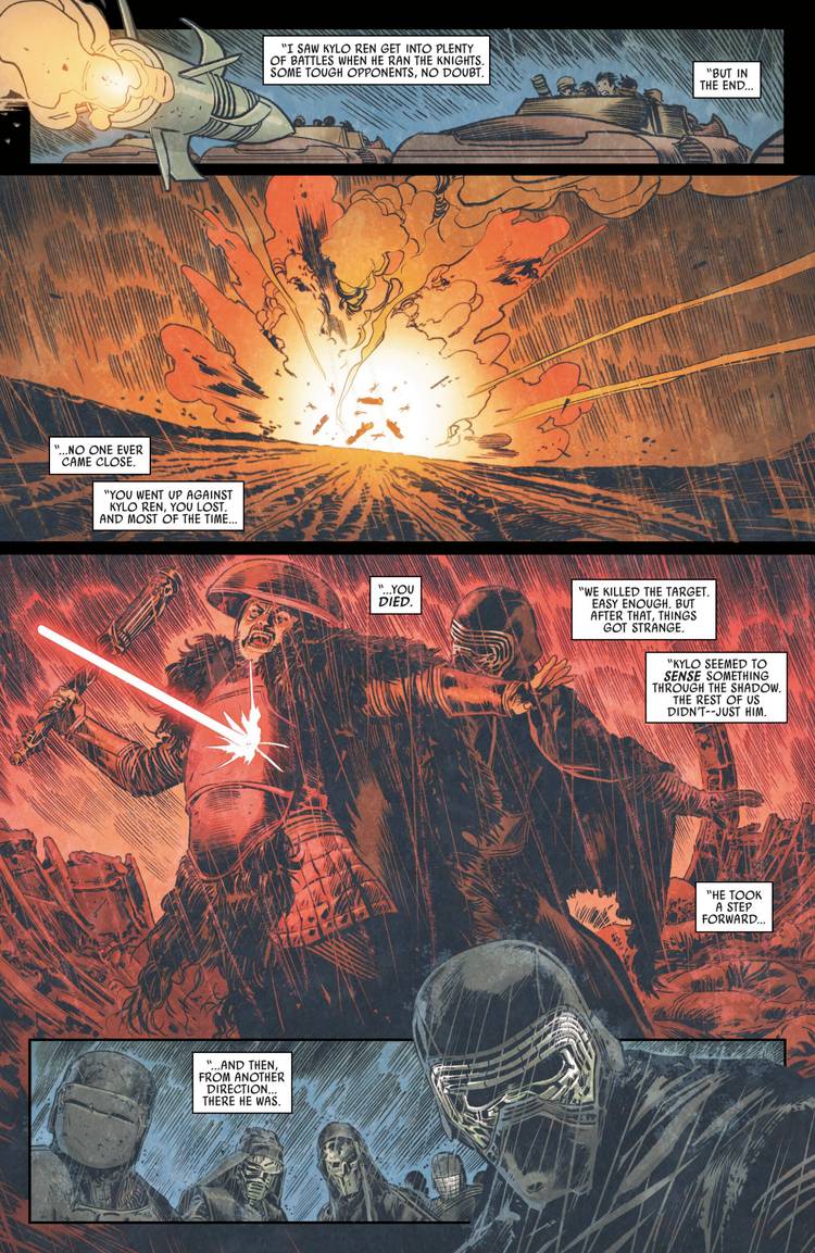 Force Awakens Flashback in Legacy of Vader #8