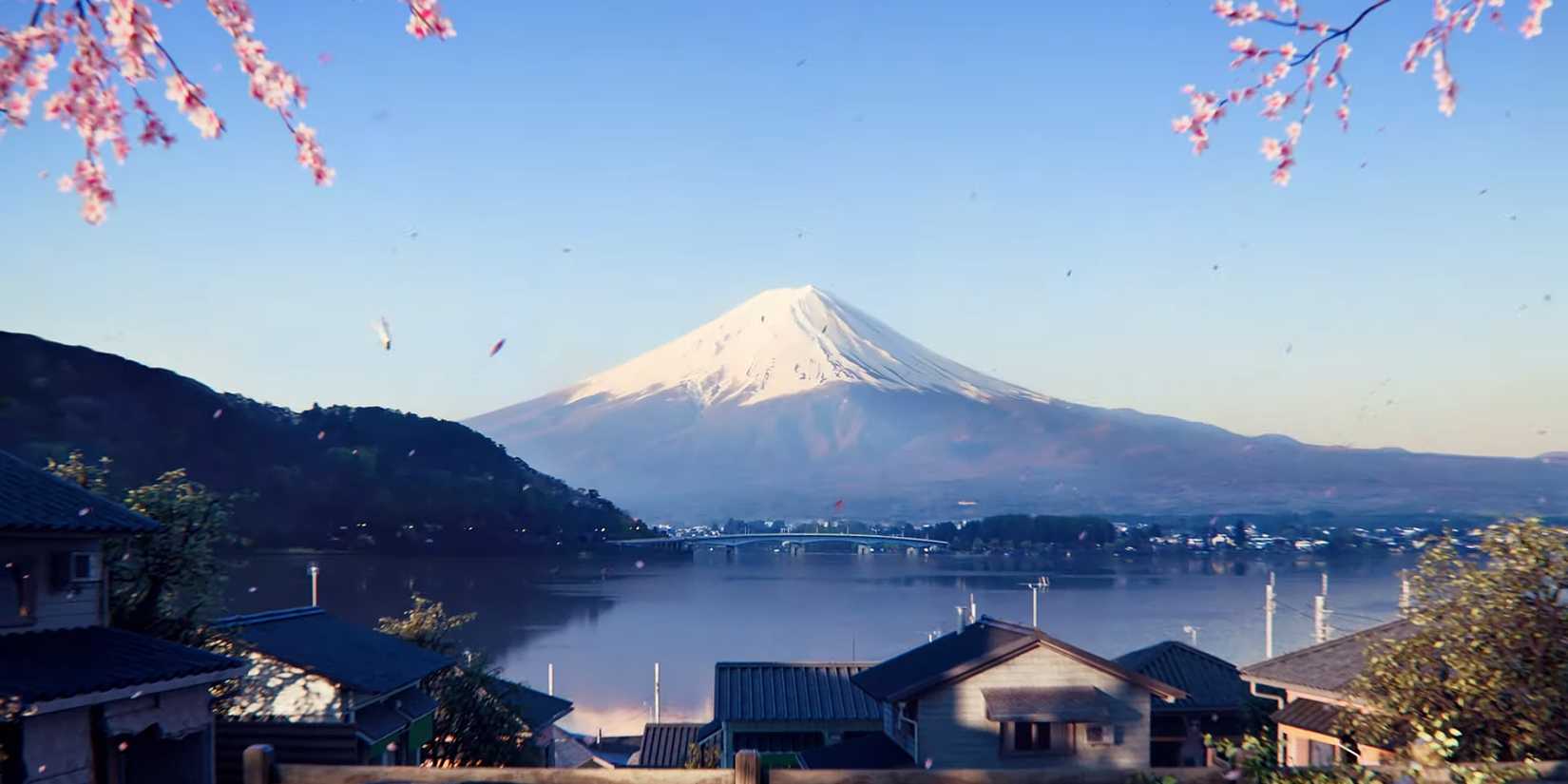Mount Fuji in Forza Horizon 6.