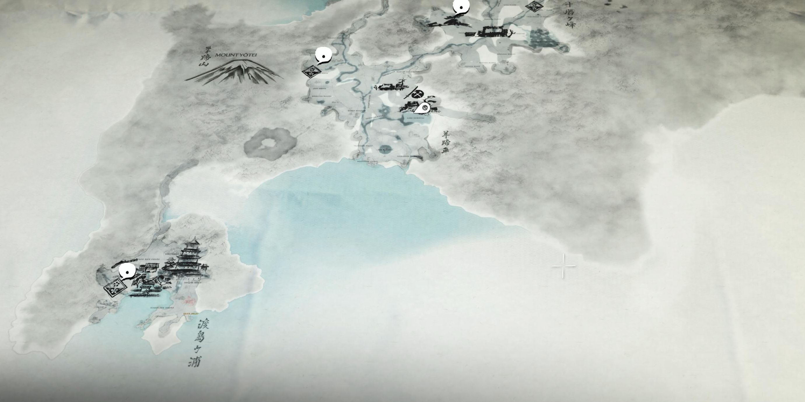 Ghost Of Yotei Map Size Compared To Ghost Of Tsushima