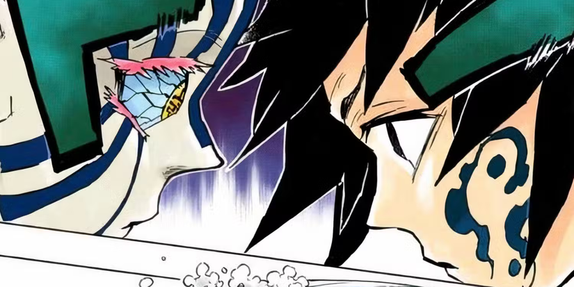 Giyu unlocking his Demon Slayer Mark