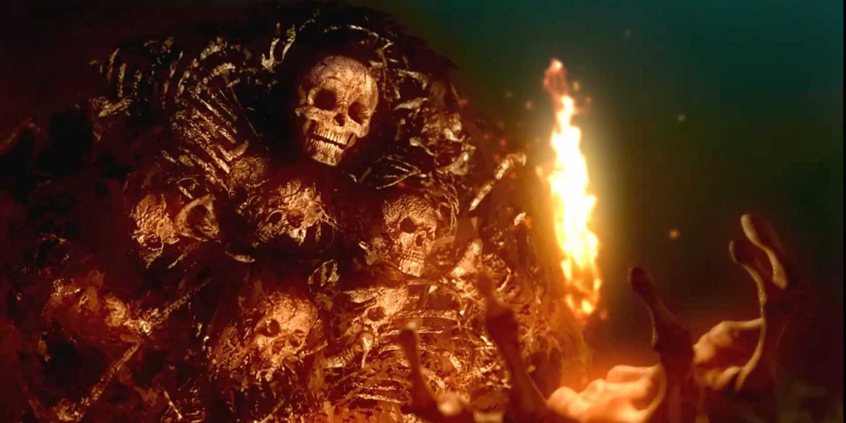 Gravelord Nito in the Dark Souls intro cutscene.