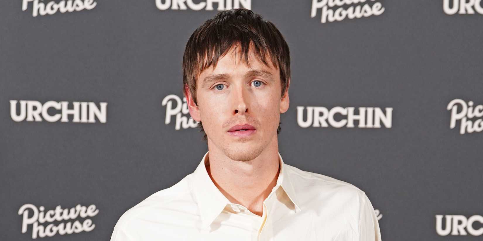 Harris Dickinson at the London premiere of Urchin