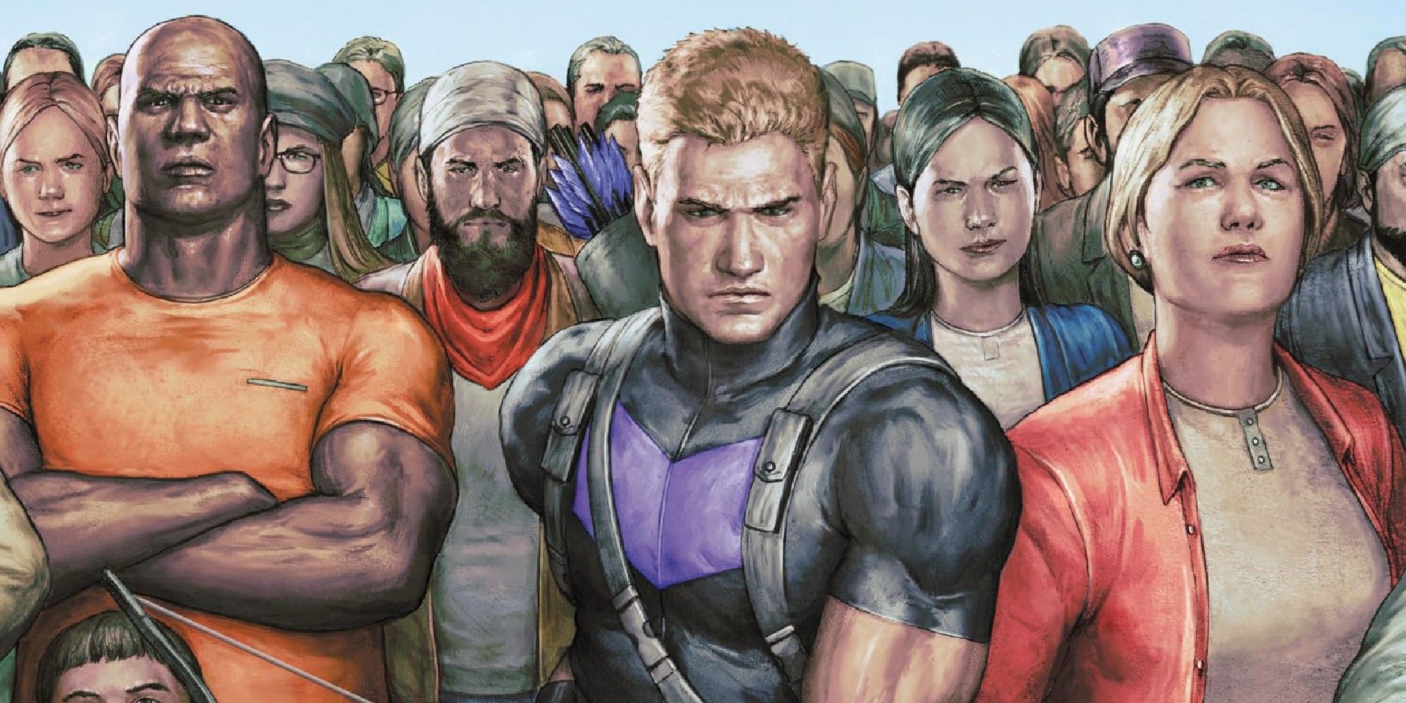 Hawkeye protagonista nella serie Occupy Avengers