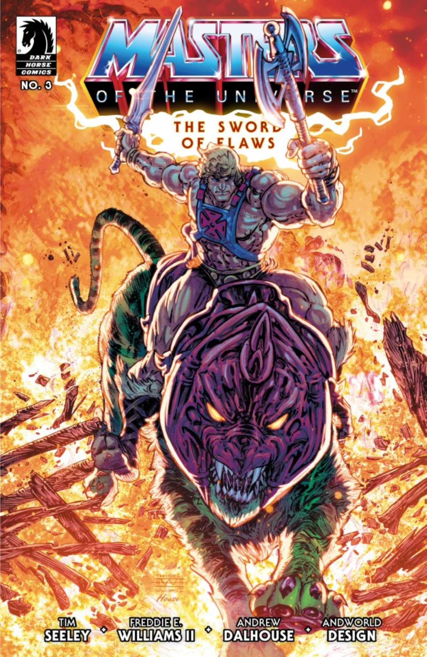 He-Man and the Master of the Universe # 3 main cover