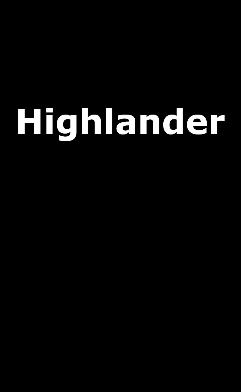 Highlander Upcoming Film Logo Placeholder