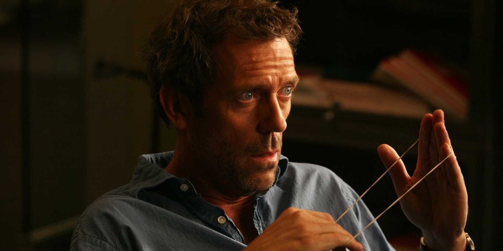 Hugh Laurie as Dr Gregory House in House