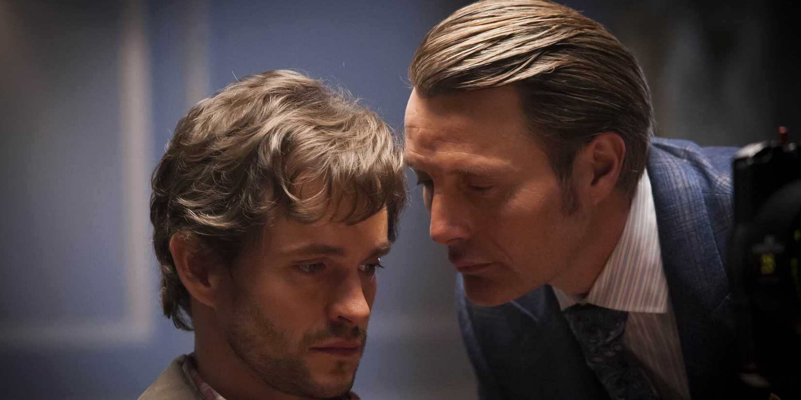 Hugh Dancy and Mads Mikkelsen together from Hannibal
