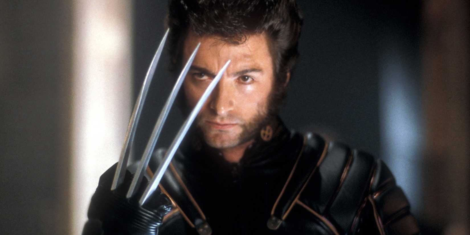 Hugh Jackman as Wolverine popping his claws