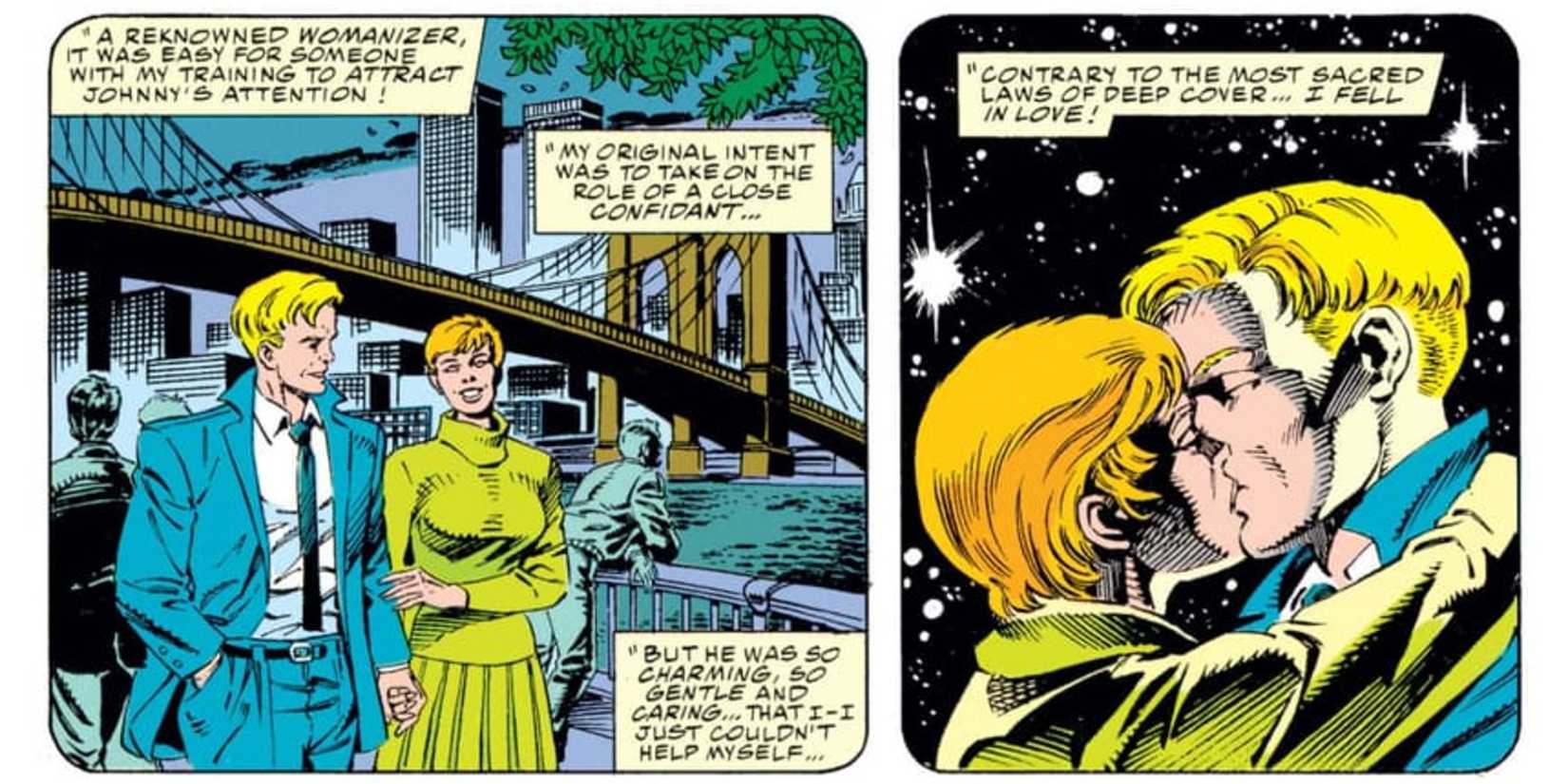 human torch having so much rizz, he turned a spy