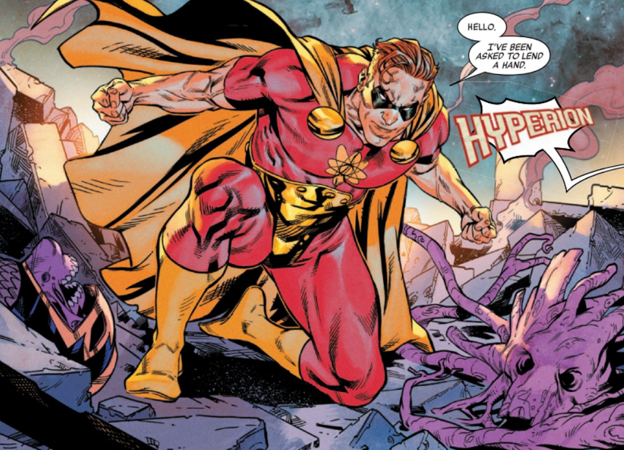 Hyperion Joins Avengers to Battle Zombies and Save Multiverse