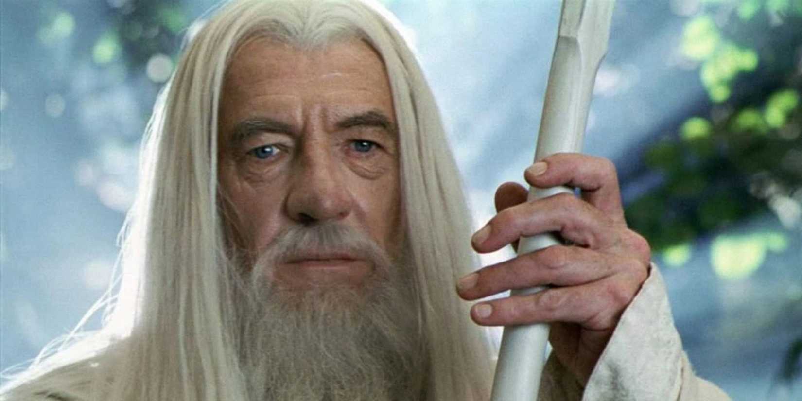 Ian McKellen as Gandalf the White in Lord of the Rings