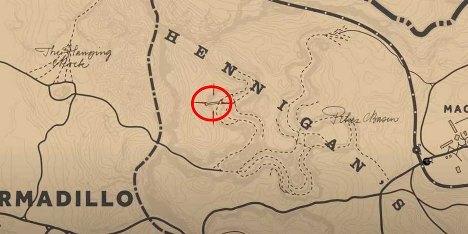 Red Dead Redemption 2 Dinosaur Bone #23 location in New Austin area