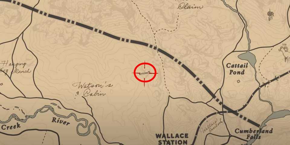 Red Dead Redemption 2 Dinosaur Bone #19 location in West Elizabeth area