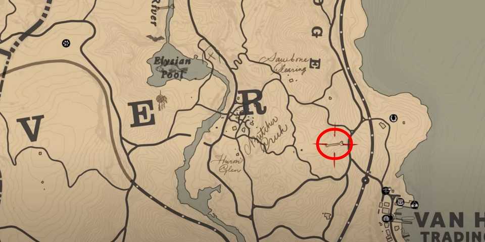 Red Dead Redemption 2 Dinosaur Bone #12 location in Roanoke Ridge area