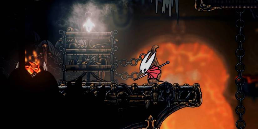 Hollow Knight Silksong Spool Fragment upgrade item found in Deep Docks location