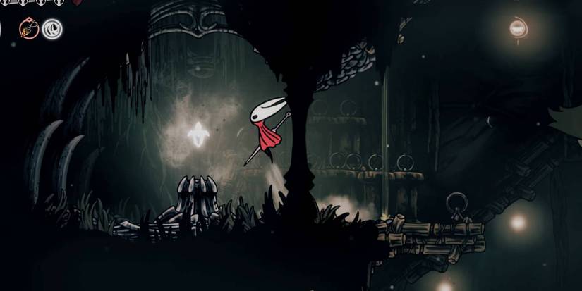 Hollow Knight Silksong Spool Fragment upgrade item found in Greymoor location