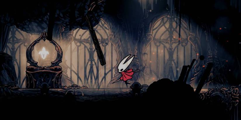 Hollow Knight Silksong Spool Fragment upgrade item found in Grand Gate location