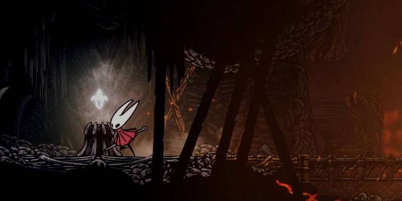 Hollow Knight Silksong Spool Fragment upgrade item found in Underworks location
