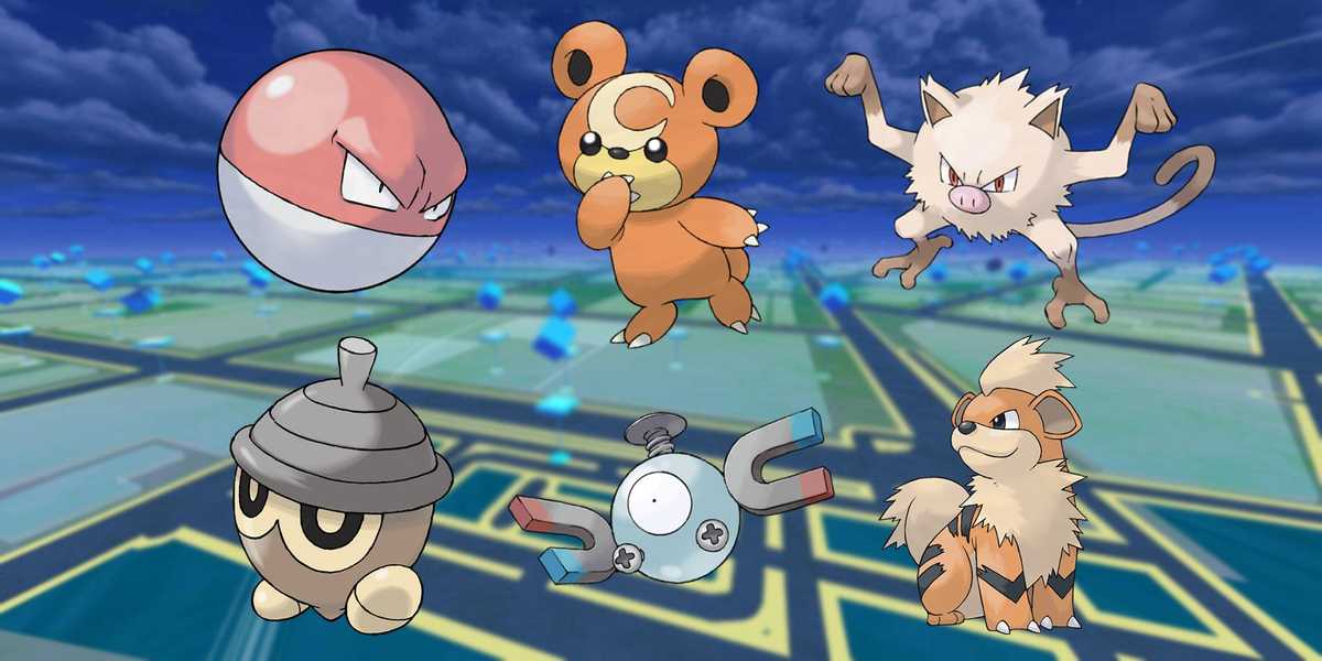 Pokémon GO Voltorb, Teddiursa, Mankey, Seedot, Magnemite e Growlithe Ditto Disguises for October 2025