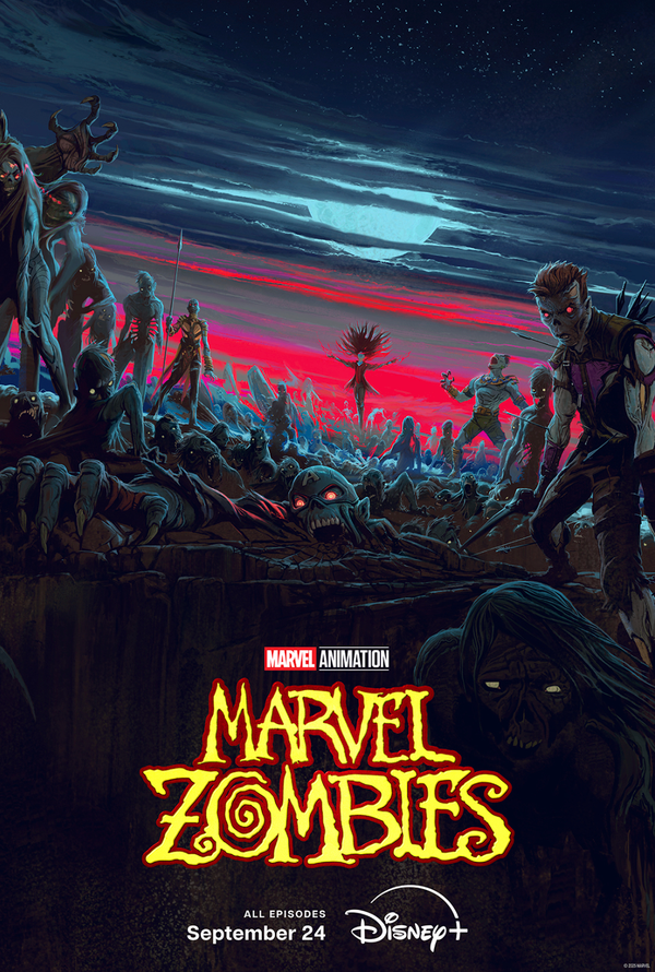 Poster ufficiale "Marvel Zombies"