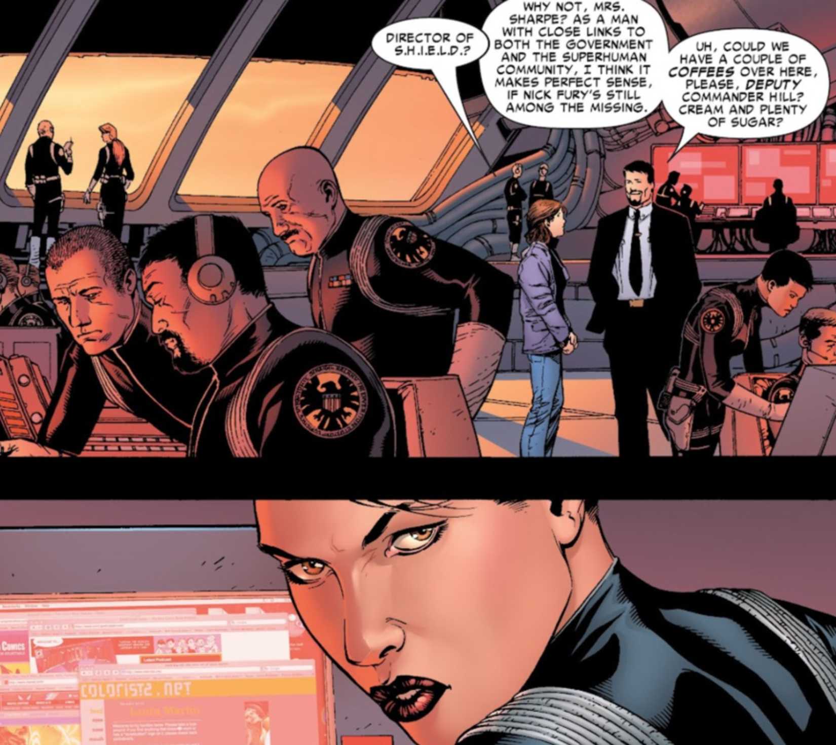 iron man humiliates maria hill in avengers civil war